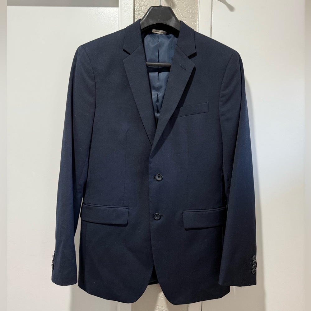Navy Blue Banana Republic Suit